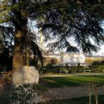 Parc de Sceaux, Pavillon de l'aurore, bureau du ministre Colbert et statue du Crépuscule