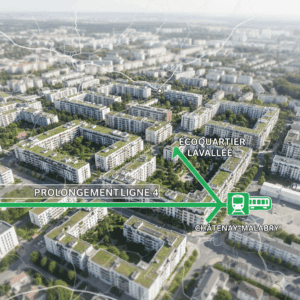 Prolongement Ligne 4 Châtenay-Malabry metro